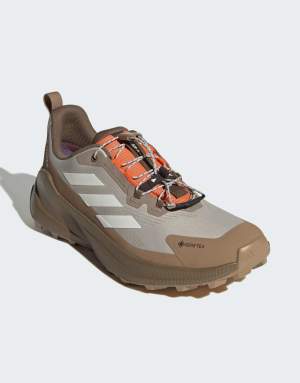 adidas performance Terrex trailmaker 2 gore-tex speed lace hiking shoes in beige / off white / cardboard