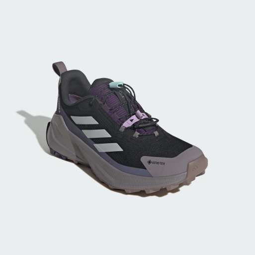 adidas performance Terrex trailmaker 2 gore-tex speed lace hiking shoes in core black / grey two / prelov