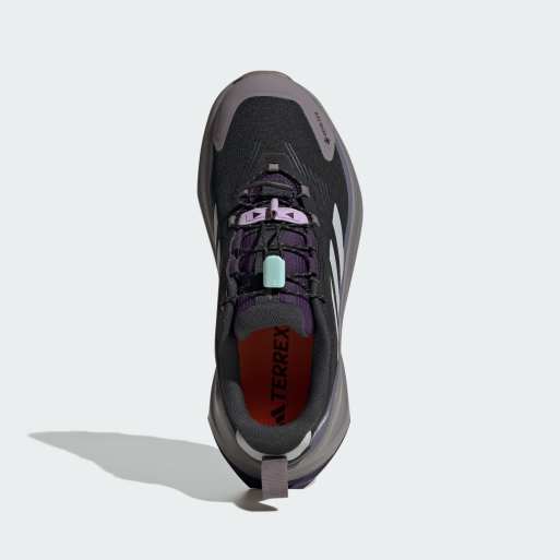 adidas performance – Terrex Trailmaker 2 – Gore-Tex – Svarta, grå och lila vandringsskor med snabb snörning, 3 av 4