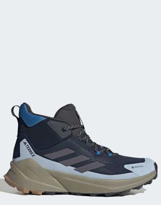 adidas Performance Terrex trailmaker 2.0 mid gore-tex buty trekkingowe w kolorze granatowym i szarym, 1 z 7