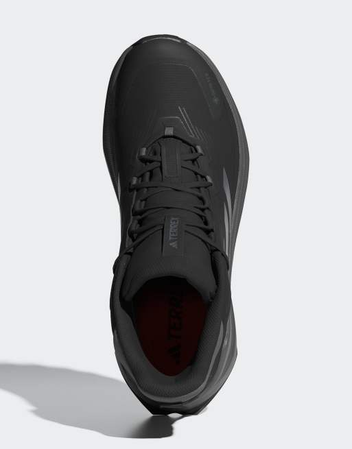 adidas Performance – Terrex Trailmaker 2.0 Mid Gore-Tex – Czarno-szare buty trekkingowe do kostki, 3 z 4