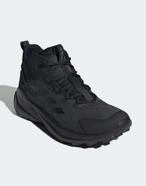adidas Performance – Terrex Trailmaker 2.0 – Svarta och grå vandringsskor i läder