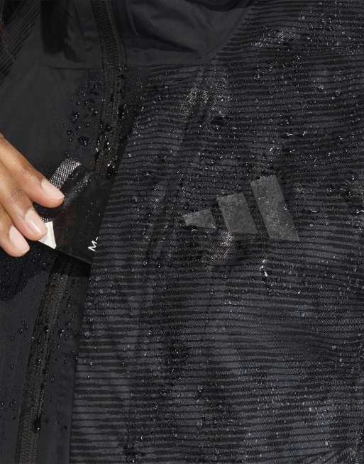 adidas performance - Terrex xperior 2.5 - Giacca ibrida nera a strati in primeknit climaproof, 3 di 4