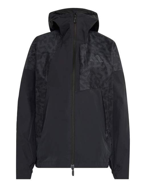 adidas performance - Terrex xperior 2.5 - Giacca ibrida nera a strati in primeknit climaproof, 4 di 4