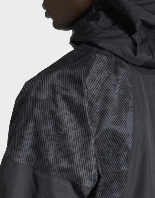 adidas Performance – Terrex Xperior 2.5 Layer Hybrid Primeknit Climaproof – Svart jacka, 3 av 4