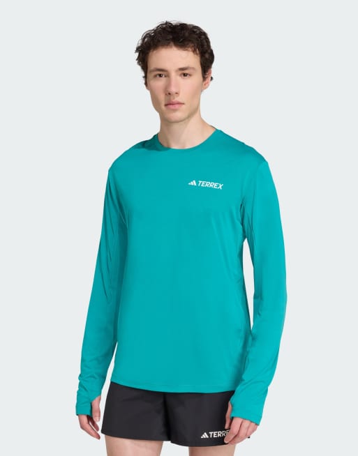 adidas performance – Terrex Xperior Climacool+ – Langärmliges Shirt in Pure Teal