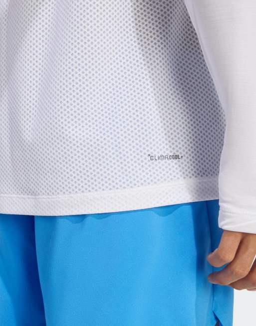 adidas Performance Terrex xperior climacool+ long sleeve t-shirt in white, 4 of 4