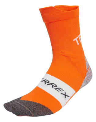 adidas Performance - Terrex xperior climacool - Trail-Crew-Socken in Semi Impact Orange
