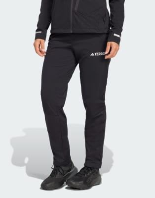 adidas Performance - Terrex Xperior Cross-country - Pantalon de ski en tissu softshell - Noir