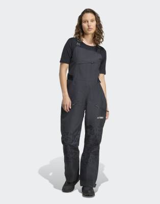 adidas Performance - Terrex Xperior Hybrid Primeknit Climaproof+ - Latzhose in Schwarz