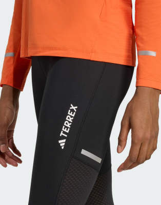 adidas Performance - Terrex Xperior - Leggings in Schwarz