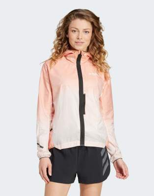 adidas Performance - Terrex Xperior Light - Jacke mit Windweave-Technologie in Semi Impact Orange