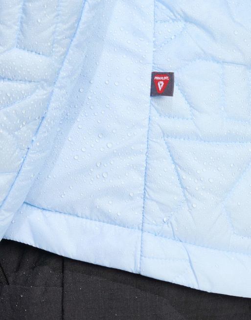 adidas Performance - Terrex Xperior Primaloft - Blå isoleret jakke med hætte og løst fyld, 2 af 4