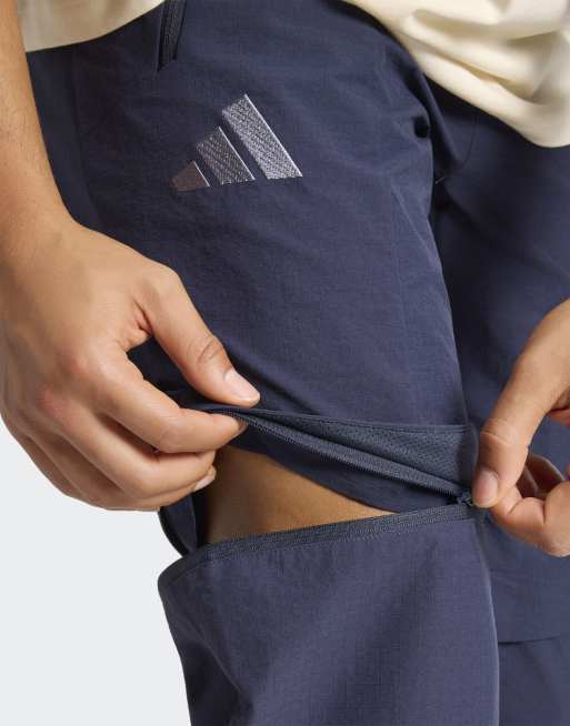 adidas Performance - Terrex Xperior - Utilitas Clima365 - Afritsbare broek in donkerblauw, 3 van 4