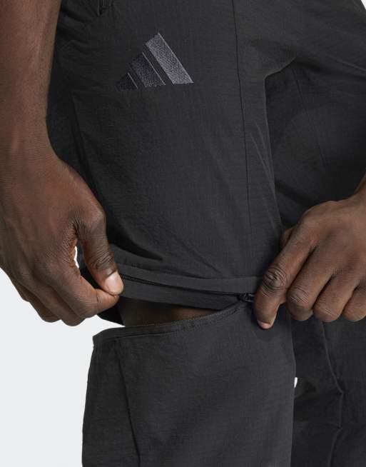 adidas performance - Terrex xperior utilitas clima365 - Pantaloni neri con zip, 4 di 4