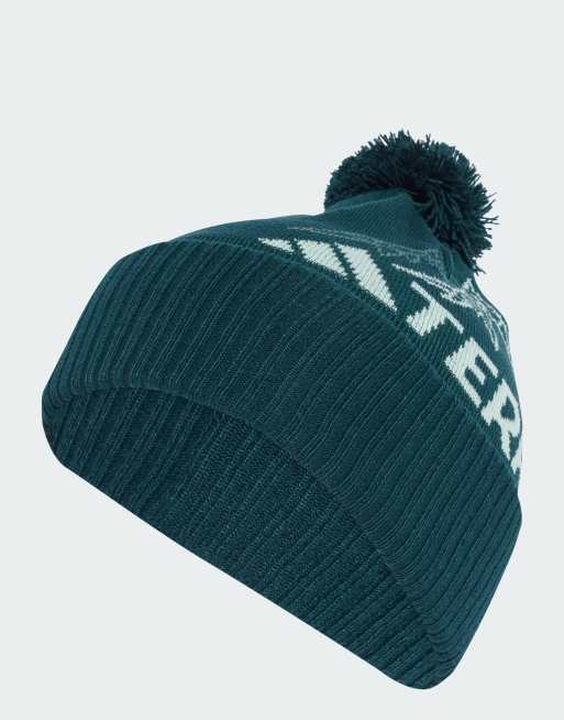 adidas performance - Terrex Xploric - Berretto con pompon color edera aurora