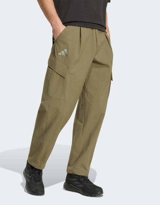 adidas performance - Terrex xploric clima365 - Pantaloni cargo color oliva a strati