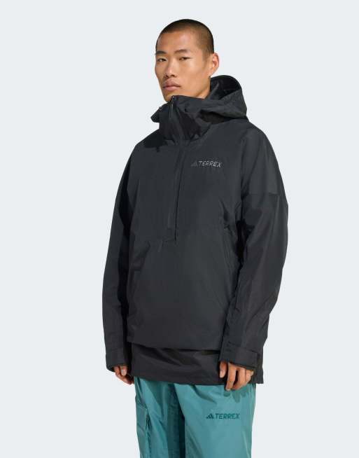 adidas Performance - Terrex Xploric Climaproof - Sort anorak med 2 lag og for