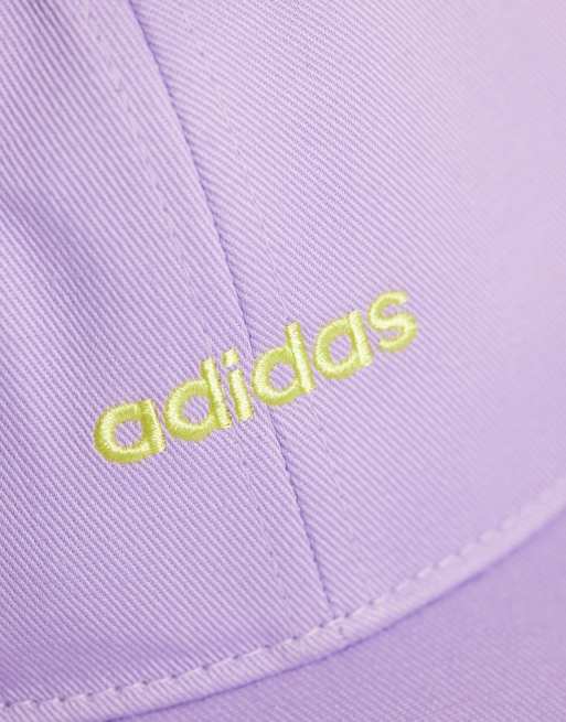 adidas Performance – Three Stripes Studios – Baseballkappe in Lila mit den drei Streifen, 2 von 3