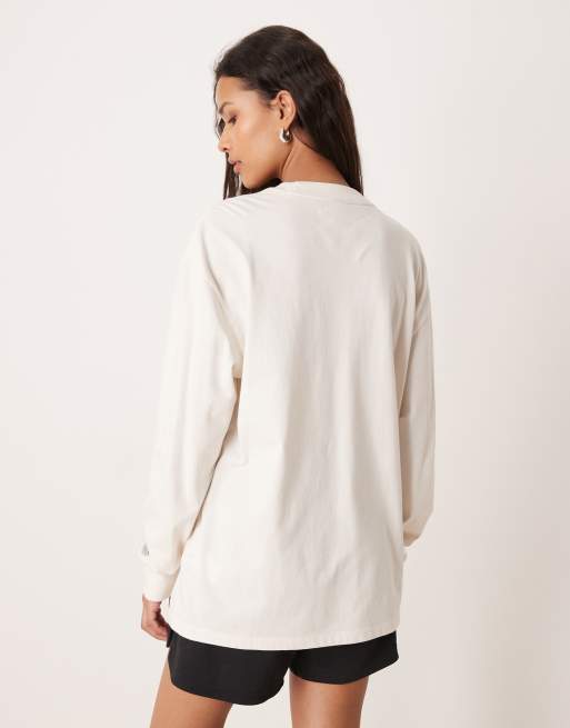 adidas Performance - Three Stripes Studios - Top à manches longues - Blanc, 4 de 4
