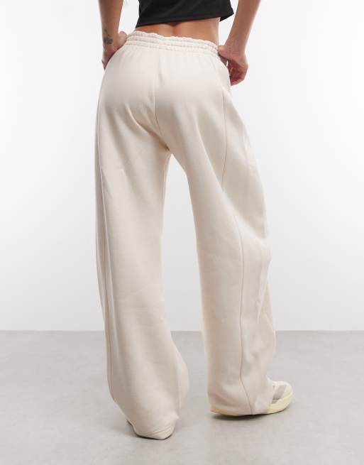 adidas Performance Three Stripes Studios track pants in cream, 5 of 5