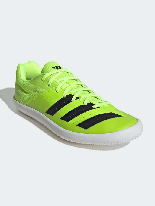 adidas Performance - Throwstar - Neon-citrongule træningssko med sorte detaljer