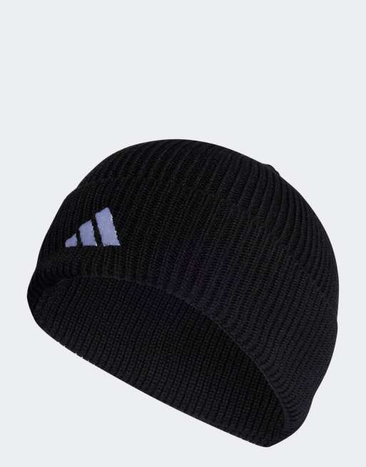 Black 2025 adidas beanie