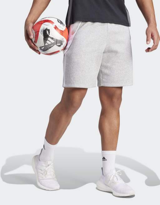 adidas performance - Tiro 24 - Essentials - Shorts in grijs en wit