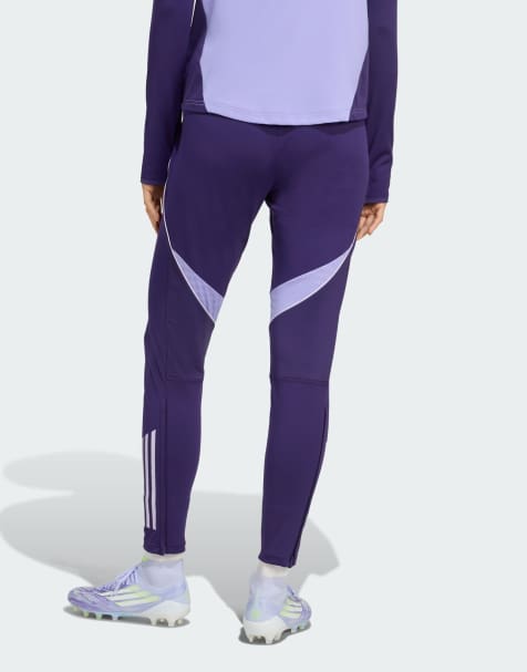 adidas performance Tiro 25 competition training pants in dark purple - view 1