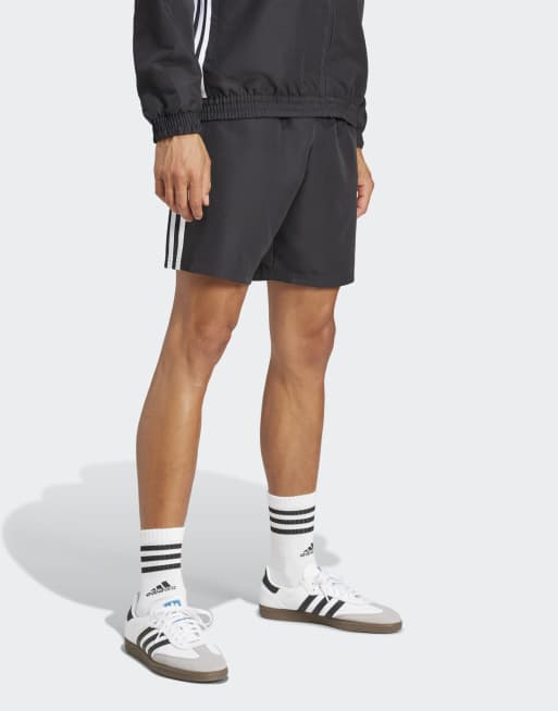 adidas Performance – Tiro 25 Essentials – Czarno-białe szorty z tkaniny, 2 z 5