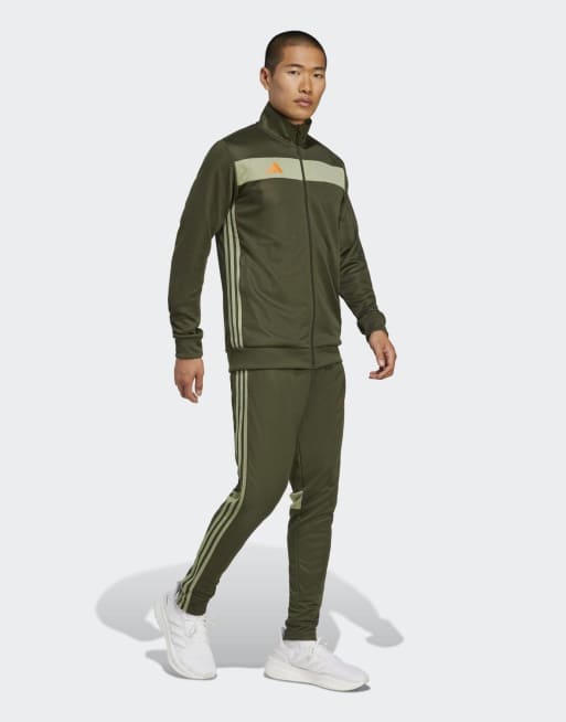 adidas Performance - Tiro 25 Essentials - Mørkegrønt/feltgrønt træningssæt, 4 af 5