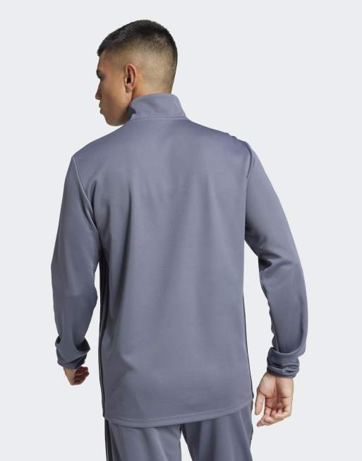 adidas Performance – Tiro 25 Essentials – Top dresowe w kolorze grafitowym i pomarańczowym, 4 z 4