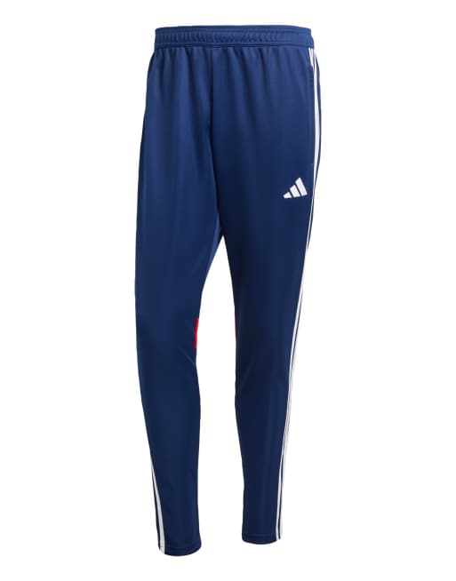 adidas performance Tiro 25 essentials training pants in team navy / red