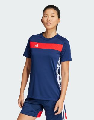 adidas Performance - Tiro 25 Essentials - Trikot in Team Navy und Rot-Blau