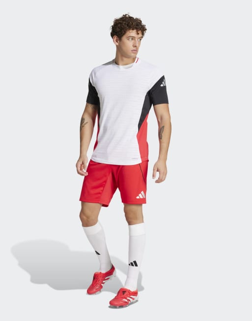 adidas Performance - Tiro 25 Pro Training - Pantaloncini da allenamento color rubino puro