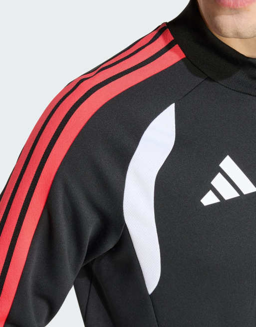adidas Performance – Tiro 26 Competition – Svart och röd träningsjacka, 2 av 4