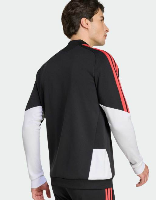 adidas performance – Tiro 26 – Kurtka sportowa w kolorze czarnym i czerwonym, 4 z 4