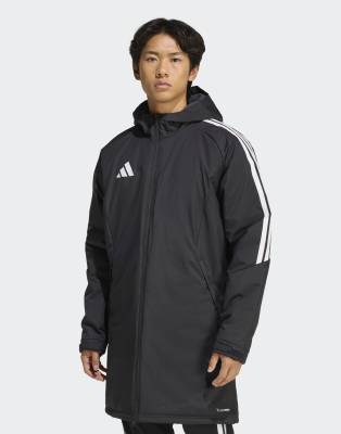 Adidas Uomo Nero Mens Tiro 26 Stadium Parka Taglia XS, JD Sports - Immagine 3
