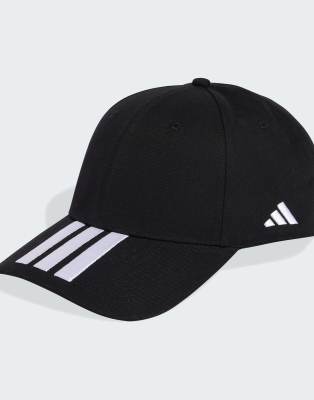 adidas performance Tiro cap in black / white
