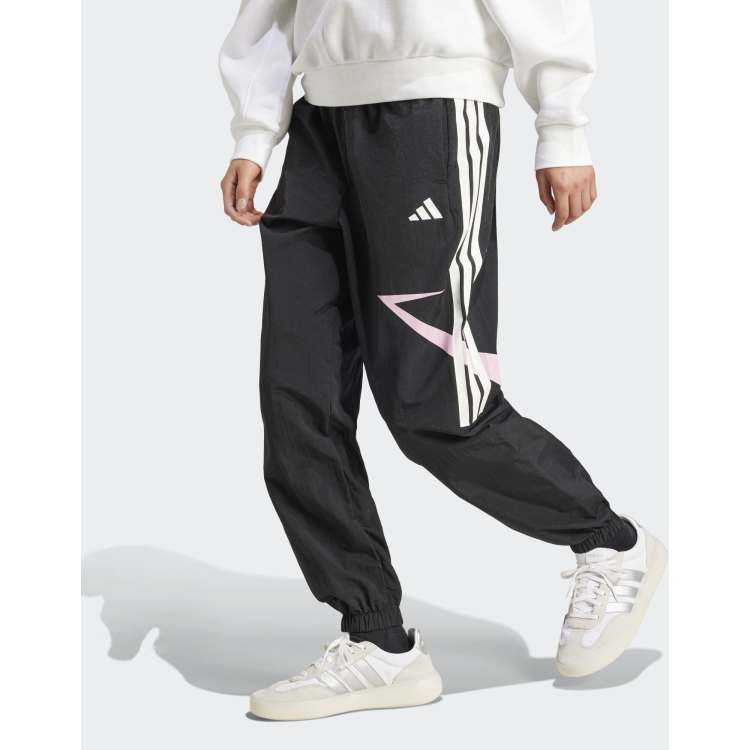 ボトムスその他 adidas Tiro Cut 3S Color Block Wide Leg Pants JL6969 adidas performance Tiro cut 3-stripes color block cuffed