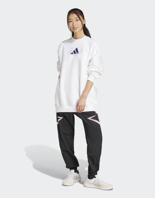 ★adidas★ Tiro Cut 3S Color Block Wide Leg Pants JL6969 adidas Sportswear TIRO CUT 3-STRIPES COLOR BLOCK CUFFED