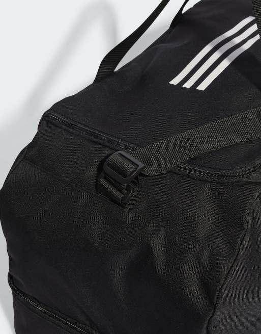 adidas Performance - Tiro League - Sort stor duffelbag med hvid detalje, 3 af 3