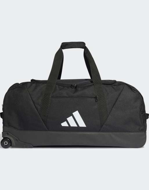 adidas Performance – Tiro League – Trolley Team – Svart och vit, extra stor trolleyväska, 3 av 3