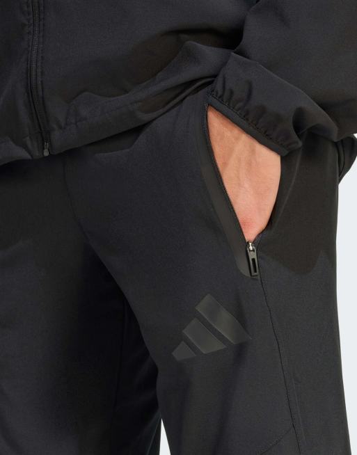 adidas performance - Tiro - Pantaloni da viaggio neri, 3 di 4