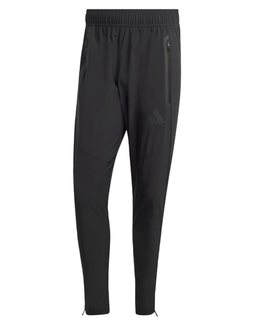 adidas Performance – Tiro Travel – Svarta, vävda byxor, 2 av 4