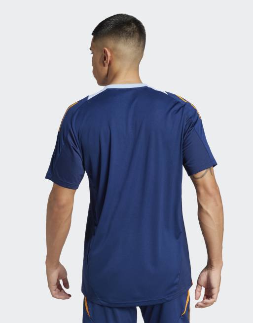 adidas Performance - Tiro 24 - Maillot d'entraînement Real Madrid - Bleu marine/orange, 2 de 4
