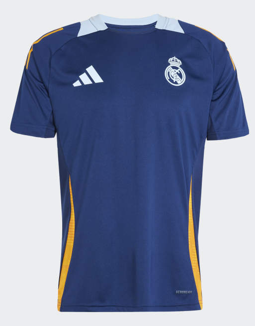 adidas Performance - Tiro 24 - Maillot d'entraînement Real Madrid - Bleu marine/orange, 3 de 4