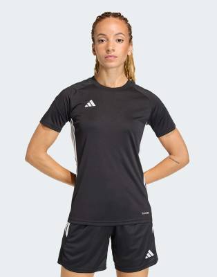 Tiro 26 Essentials - Maillot - Noir et blanc L