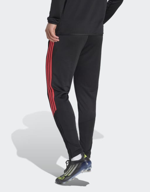 adidas performance Tiro26 league training pants regular in black / semi lucid red, 4 of 4
