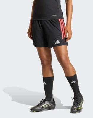 adidas Performance - Tiro26 League - Trainings-Shorts in Schwarz/Semi Lucid Red